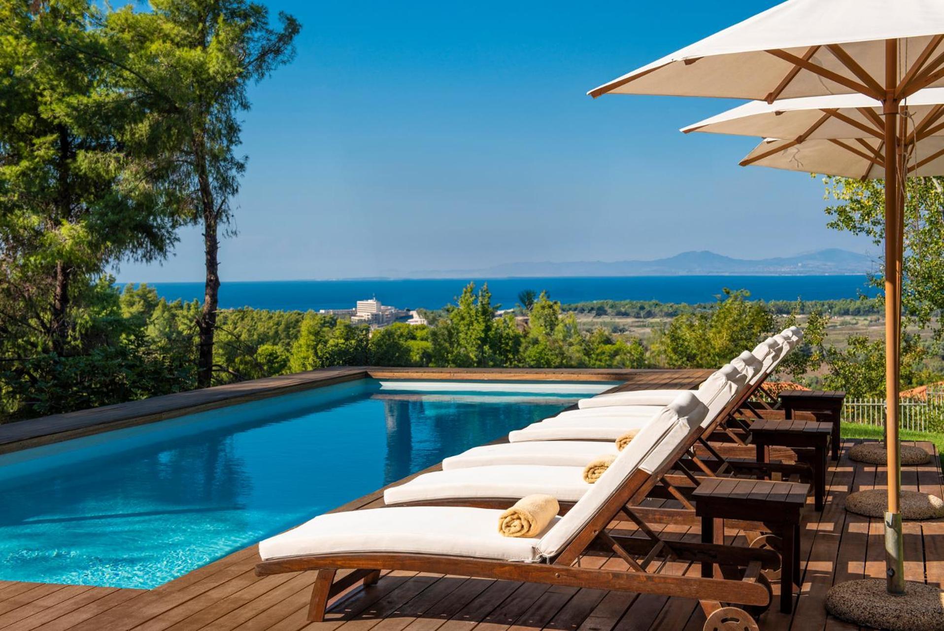 The White Villa At Sani Sani  Dış mekan fotoğraf
