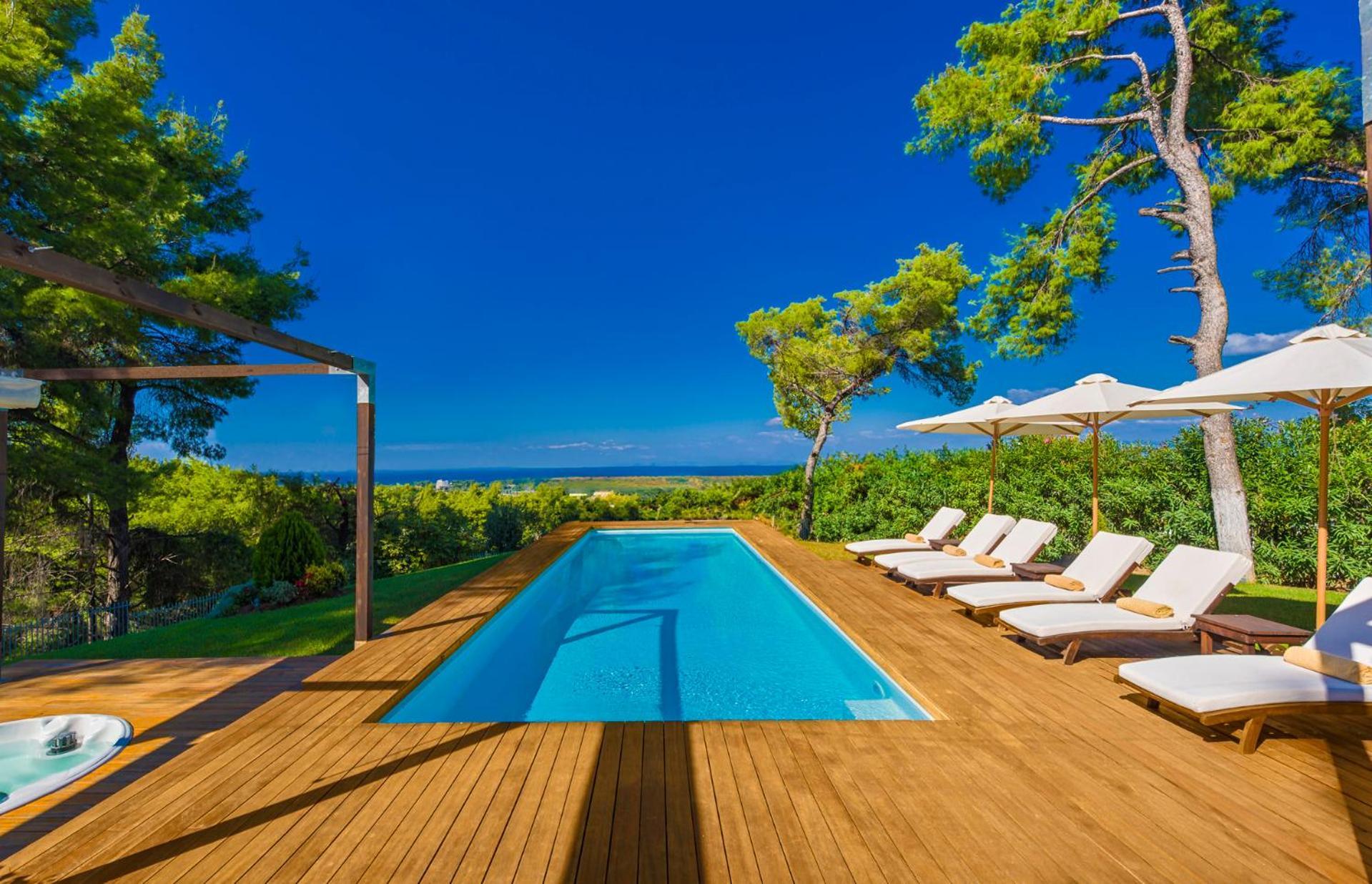 The White Villa At Sani Sani  Dış mekan fotoğraf