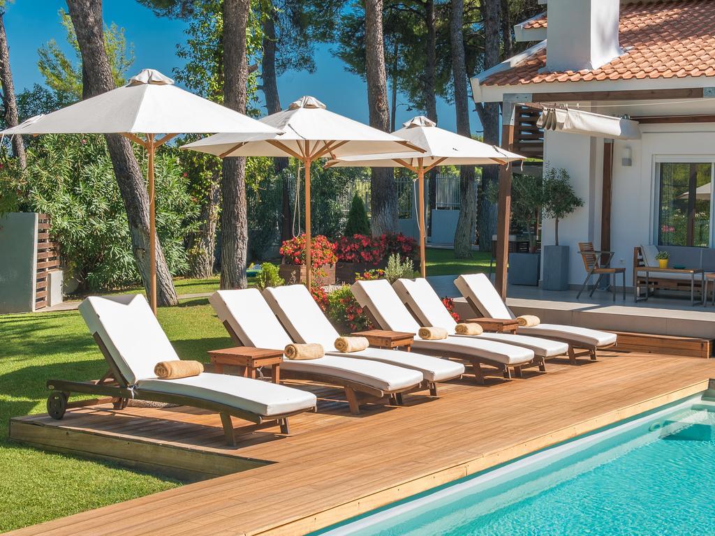 The White Villa At Sani Sani  Dış mekan fotoğraf