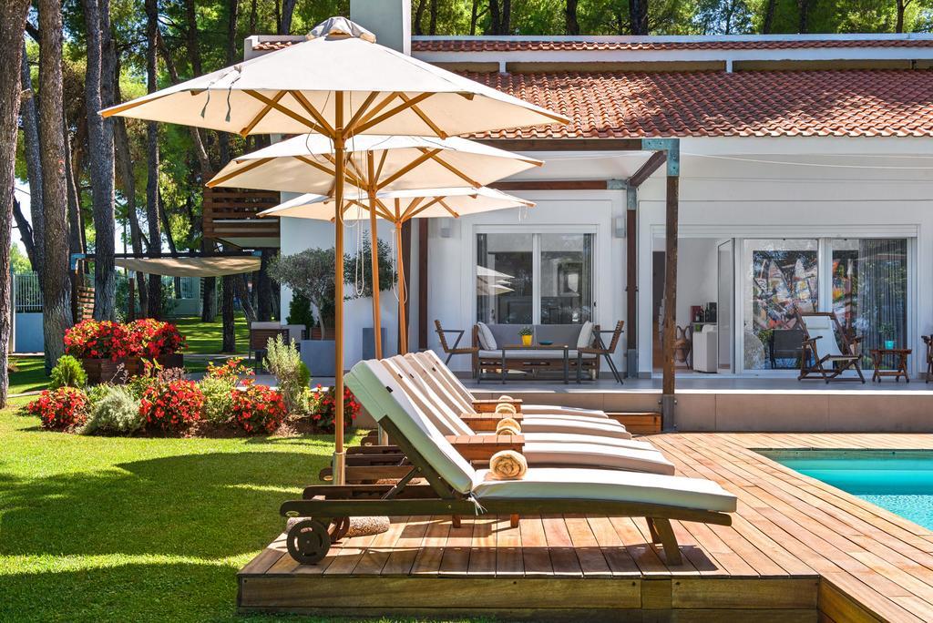 The White Villa At Sani Sani  Dış mekan fotoğraf